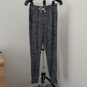 Aritzia Wilfred Free Navy Blue Heathered Joggers